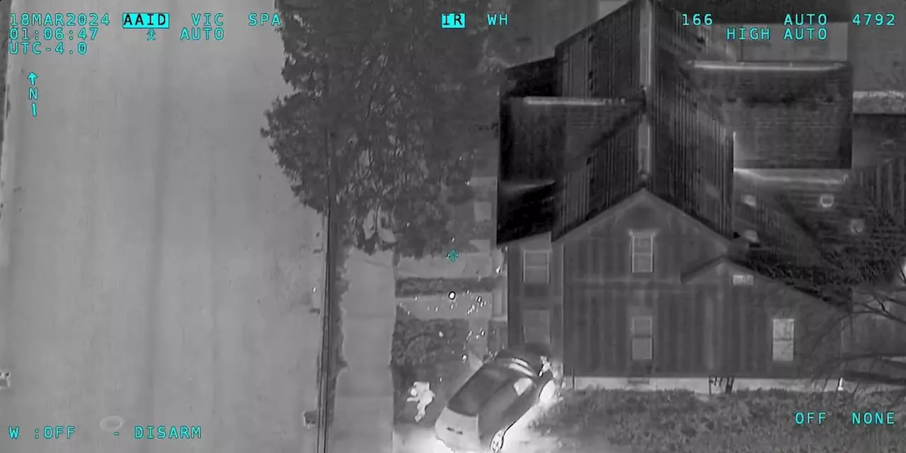 WATCH: Springfield police chase of 16-year-old murder suspect ends with car crashing into house