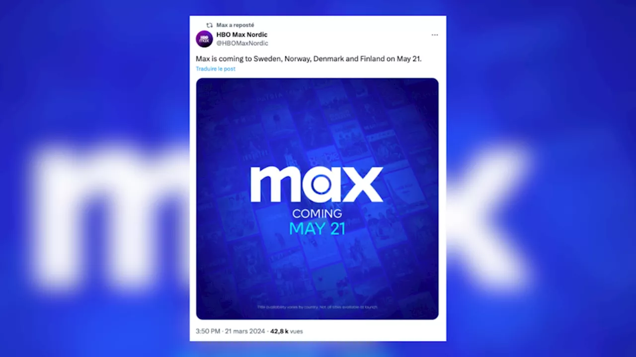 MAX : la plate-forme de streaming disponible en France avant les Jeux olympiques