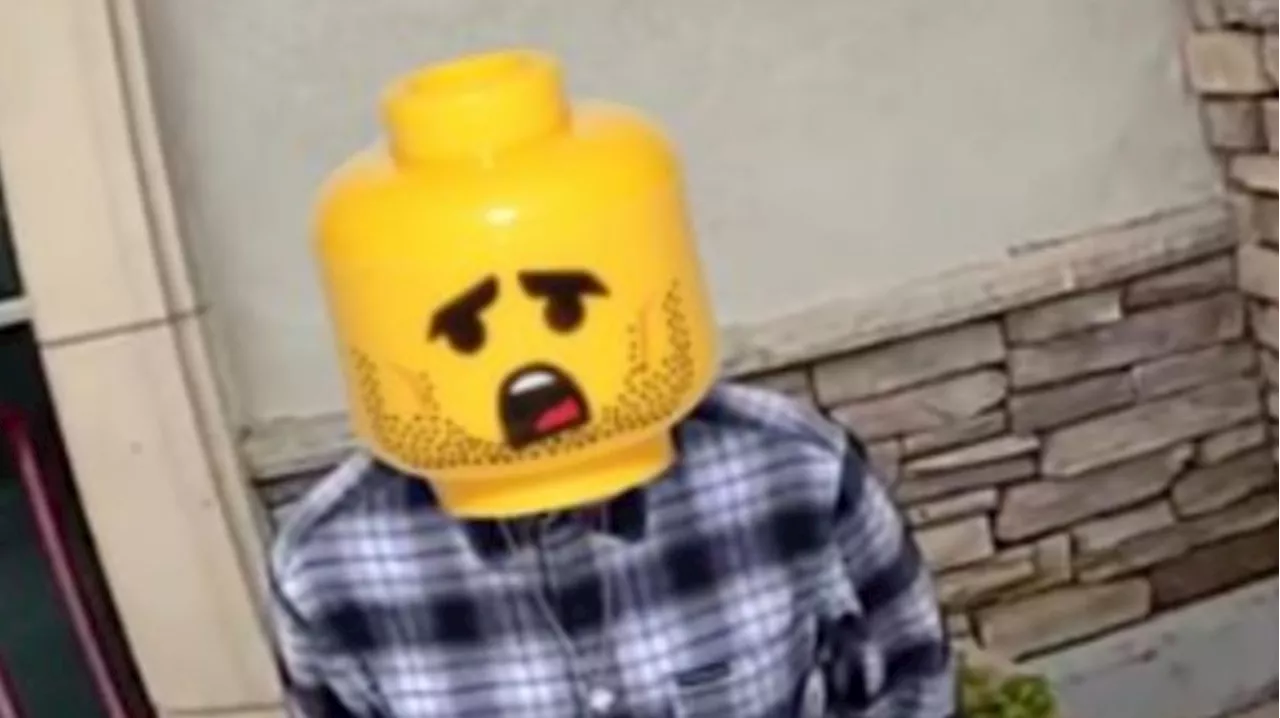 Southern California police department using Lego heads to protect suspects' identities