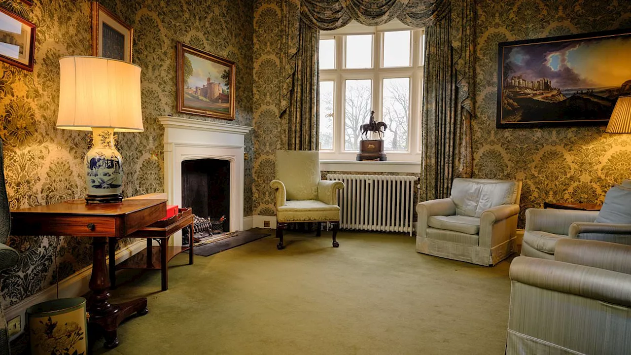 Inside the flat frozen in the 1970s that the Queen Mother simply adored: As her private rooms in...