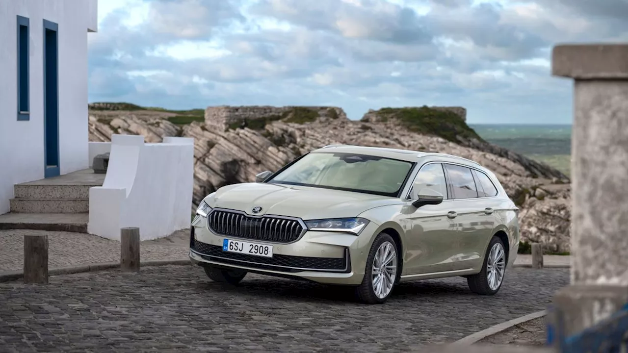 Autogramm: Škoda Superb Combi: Fünf Meter »Preiswürdigkeit«