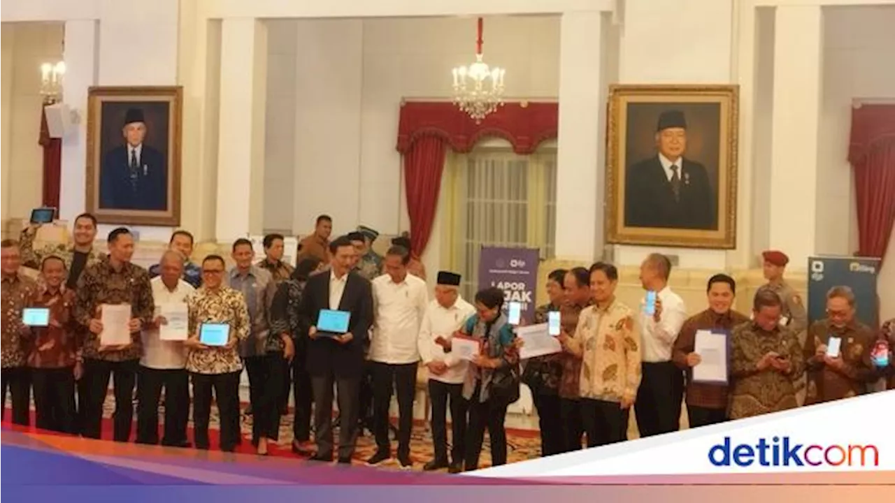 Jokowi Tanya Pajak Siapa Paling Tinggi, Para Menteri Kompak Tunjuk Luhut