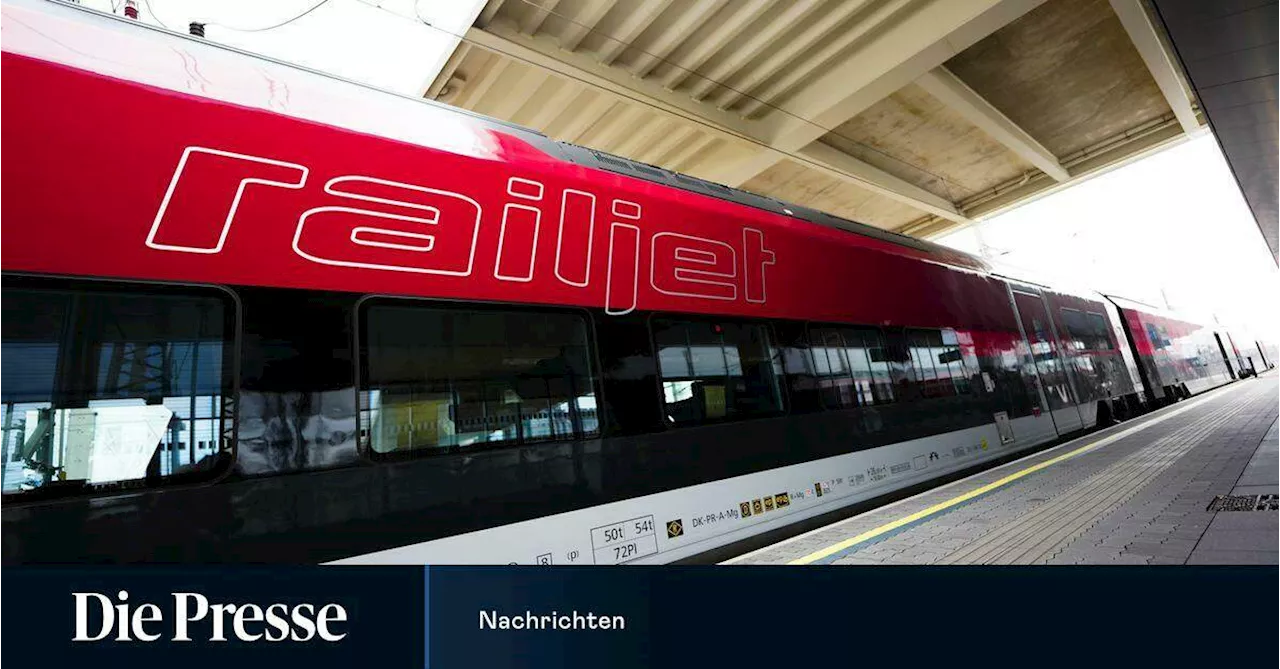 Das sind die neuen Railjets der ÖBB