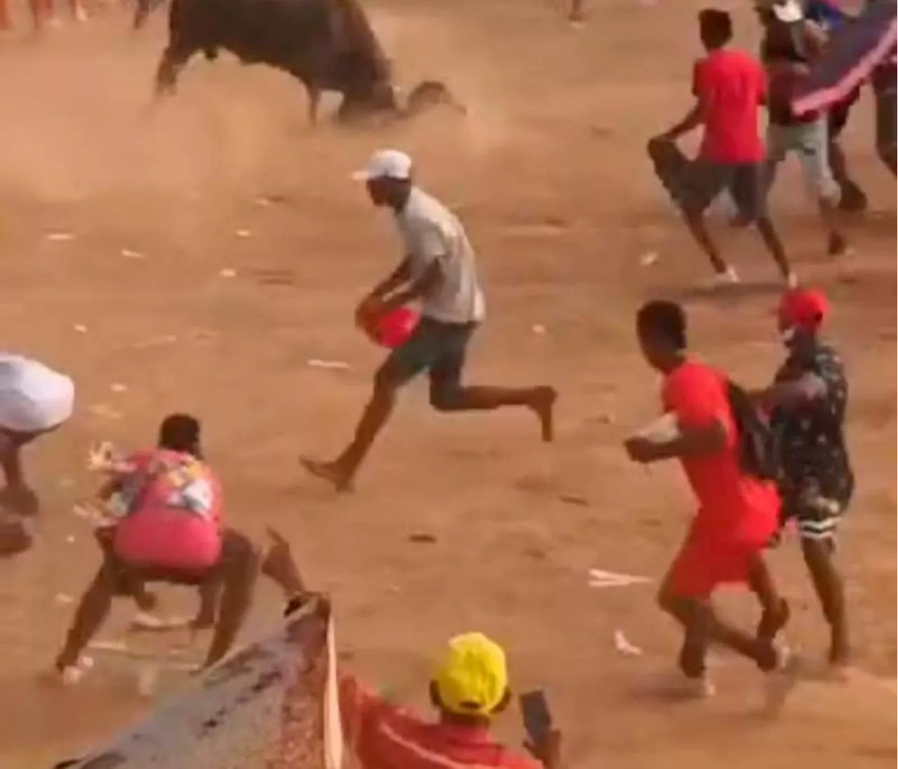 Tarde de toros en Arjona dejó 8 heridos: un menor entre los afectados