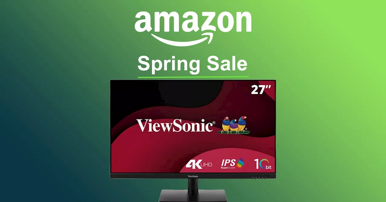 This 4K monitor Amazon Spring sale deal is just £146 and selling fast