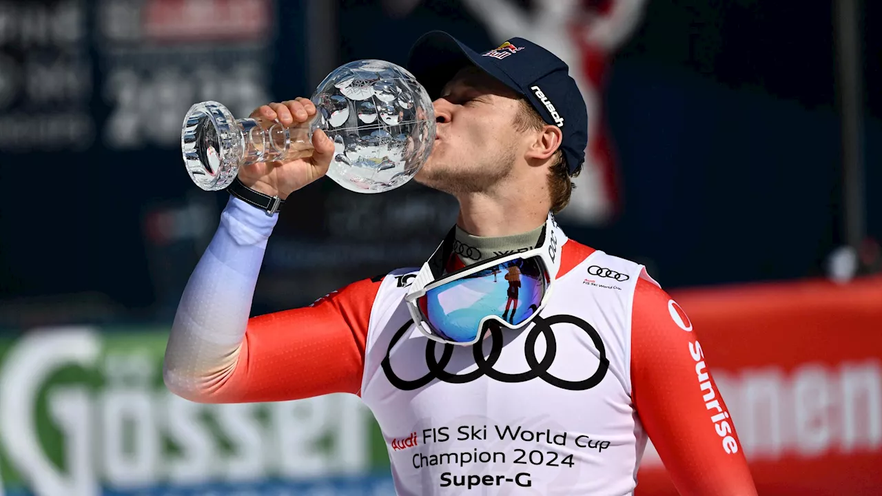 Weltcup Saalbach-Hinterglemm: Marco Odermatt nicht auf dem Podium, gewinnt aber Kristallkugel im Super-G