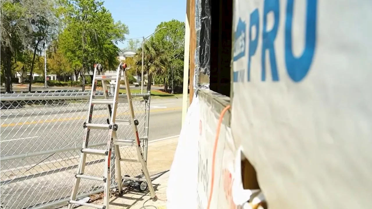 Jacksonville business searching for solution after building hit by cars six times in two years