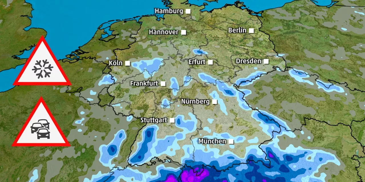 Schon in der Nacht auf Samstag: Jetzt bäumt sich der Winter nochmal auf