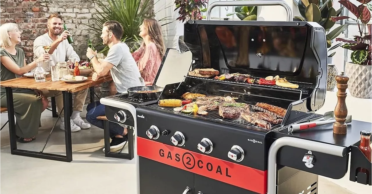 Amazon verkauft speziellen Gasgrill günstiger, der das Raucharoma zurückbringt