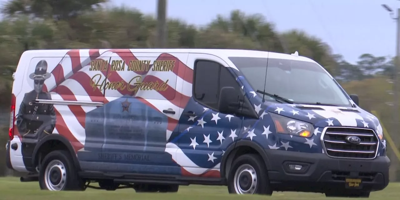 Santa Rosa County Sheriff’s Office receives newly wrapped Honor Guard van