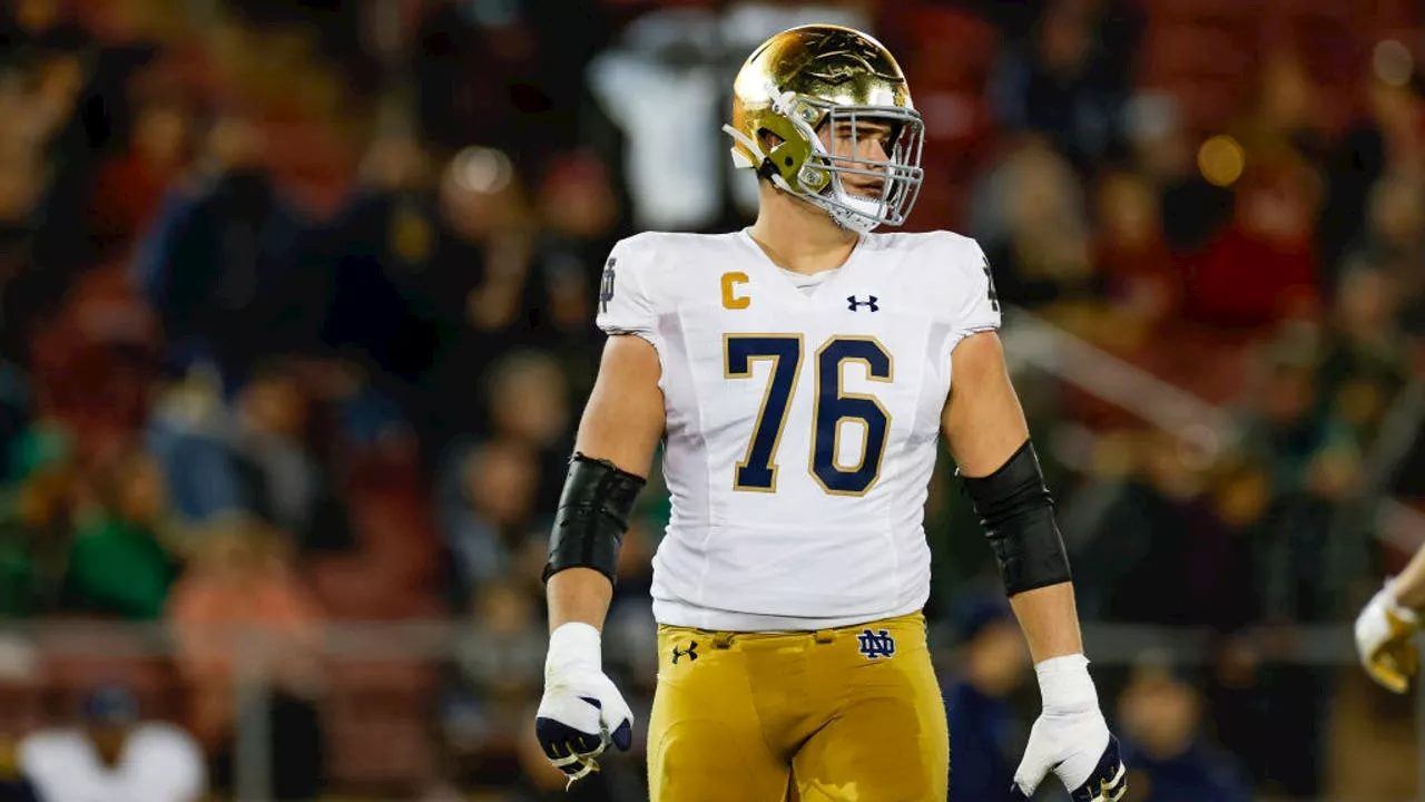 How Notre Dame top-10 draft pick prospect Joe Alt is approaching NFL Draft prep