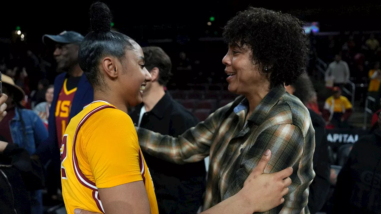 USC basketball legend Cheryl Miller offers JuJu Watkins advice ahead of NCAA tournament debut