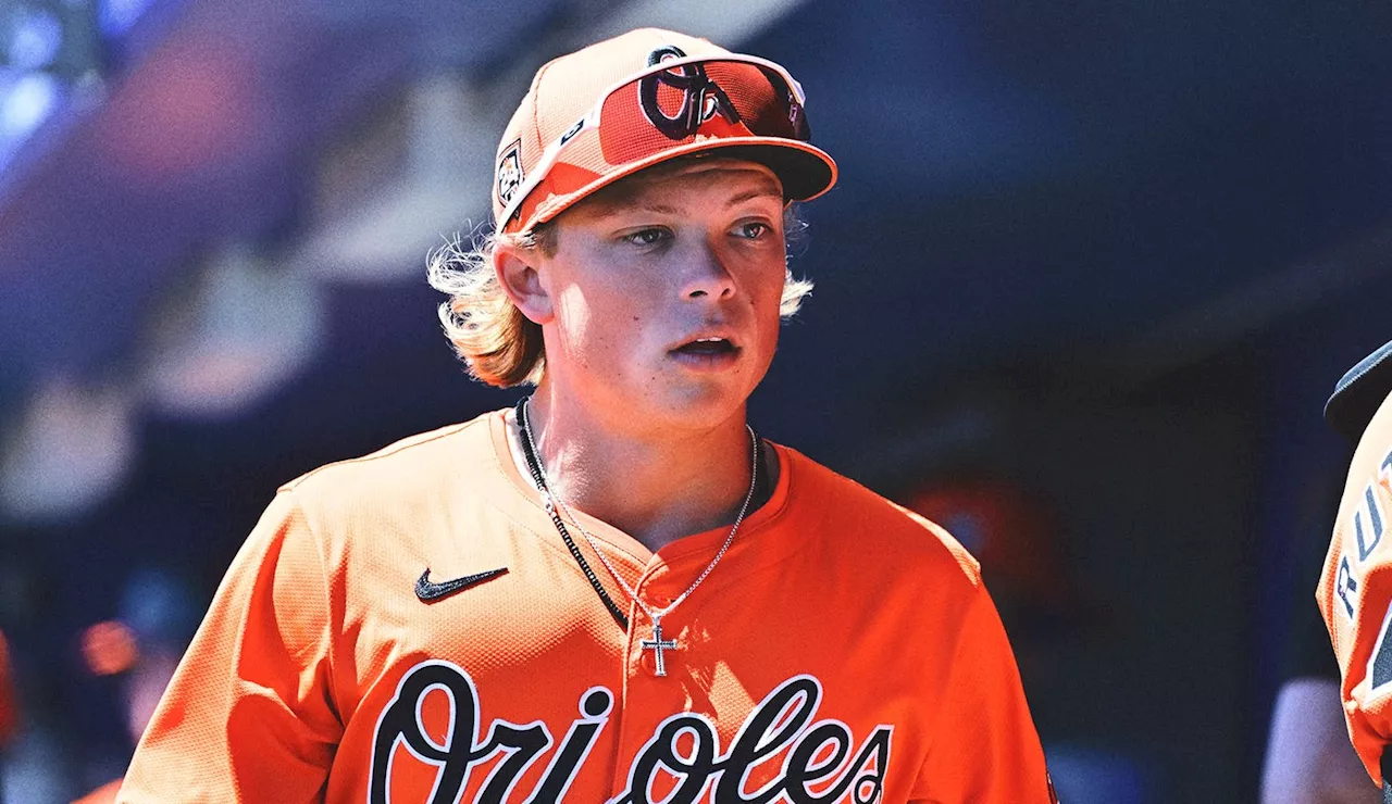 MLB No. 1 prospect Jackson Holliday left off Orioles' opening-day roster