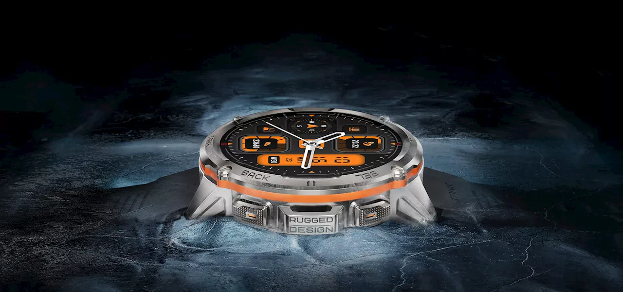 Kospet Tank T3 Ultra rugged smartwatch with compass, altimeter & GPS launched