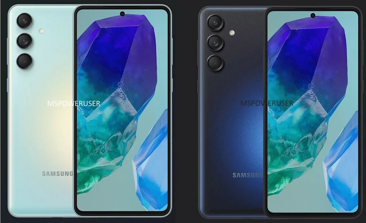 Samsung Galaxy M55 5G Leaked Render Reveals The Same Design As Its Predecessor