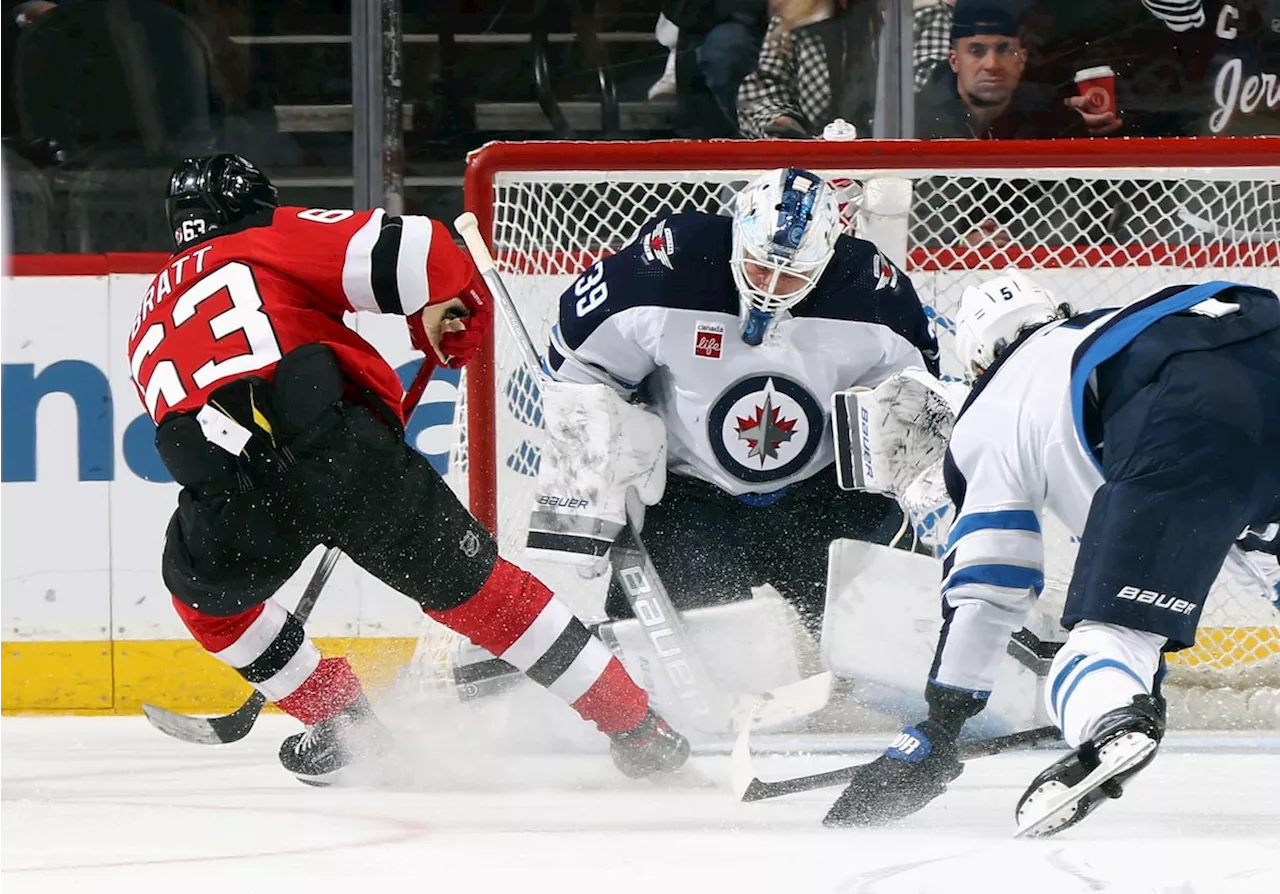 Jack Hughes scores two, brother Luke has three assists as Devils stuns Jets 4-1