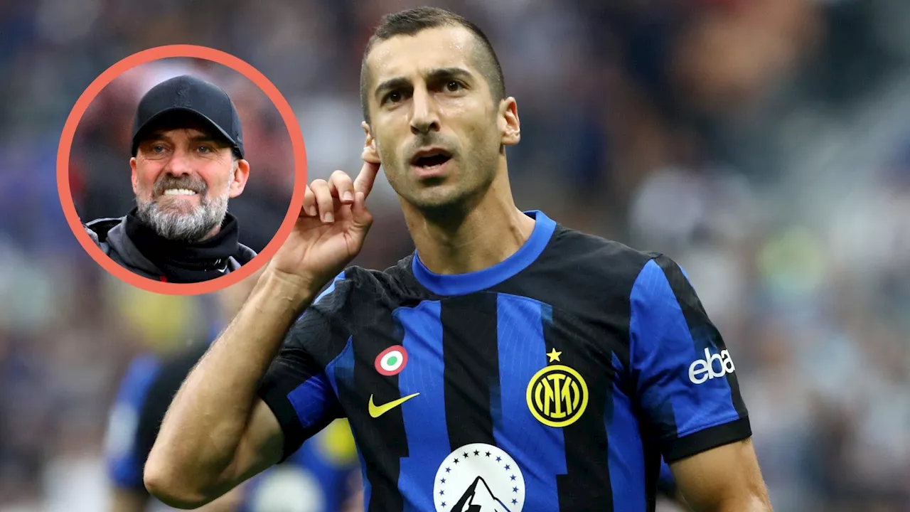 Gelandang Inter Milan Henrikh Mkhitaryan: Jurgen Klopp Adalah Seorang Psikolog