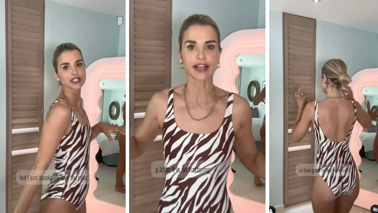 The M&S Swimsuit Vogue Williams Swears By Works Just Like Shapwear – And Sells Every Two Minutes