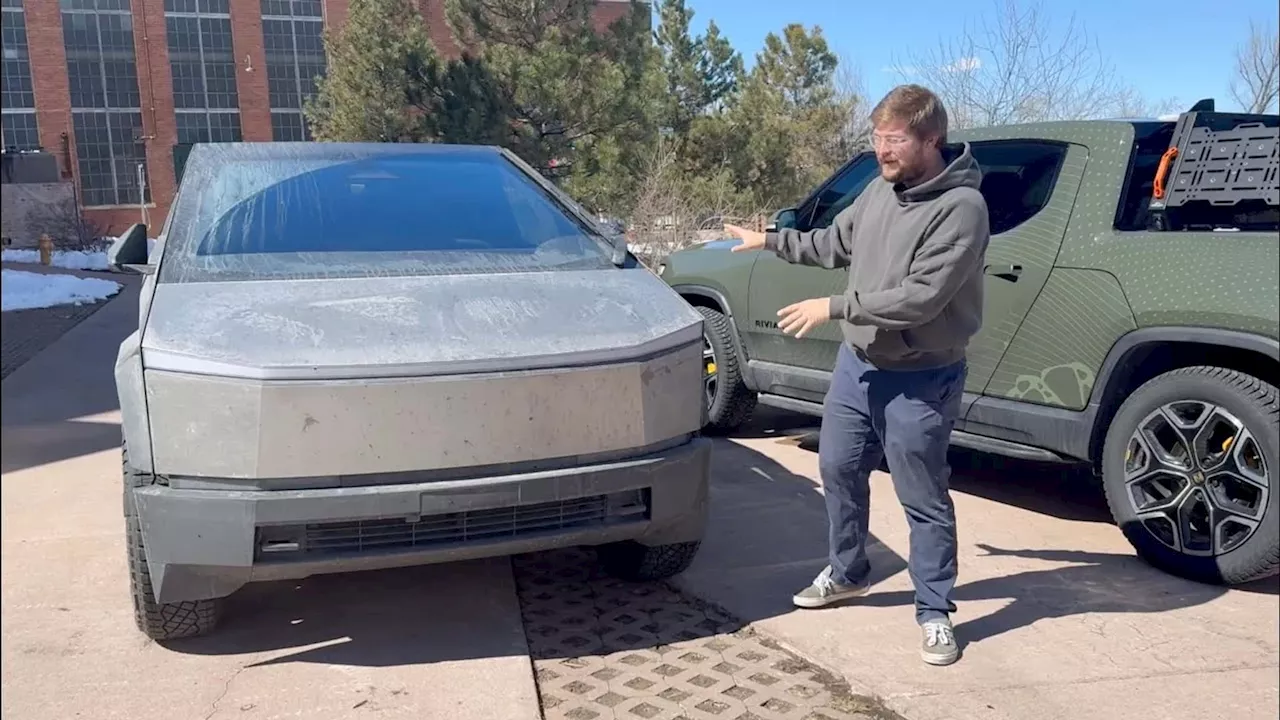 This Guy Drove His Brand New Tesla Cybertruck 4,500 Miles In One Week