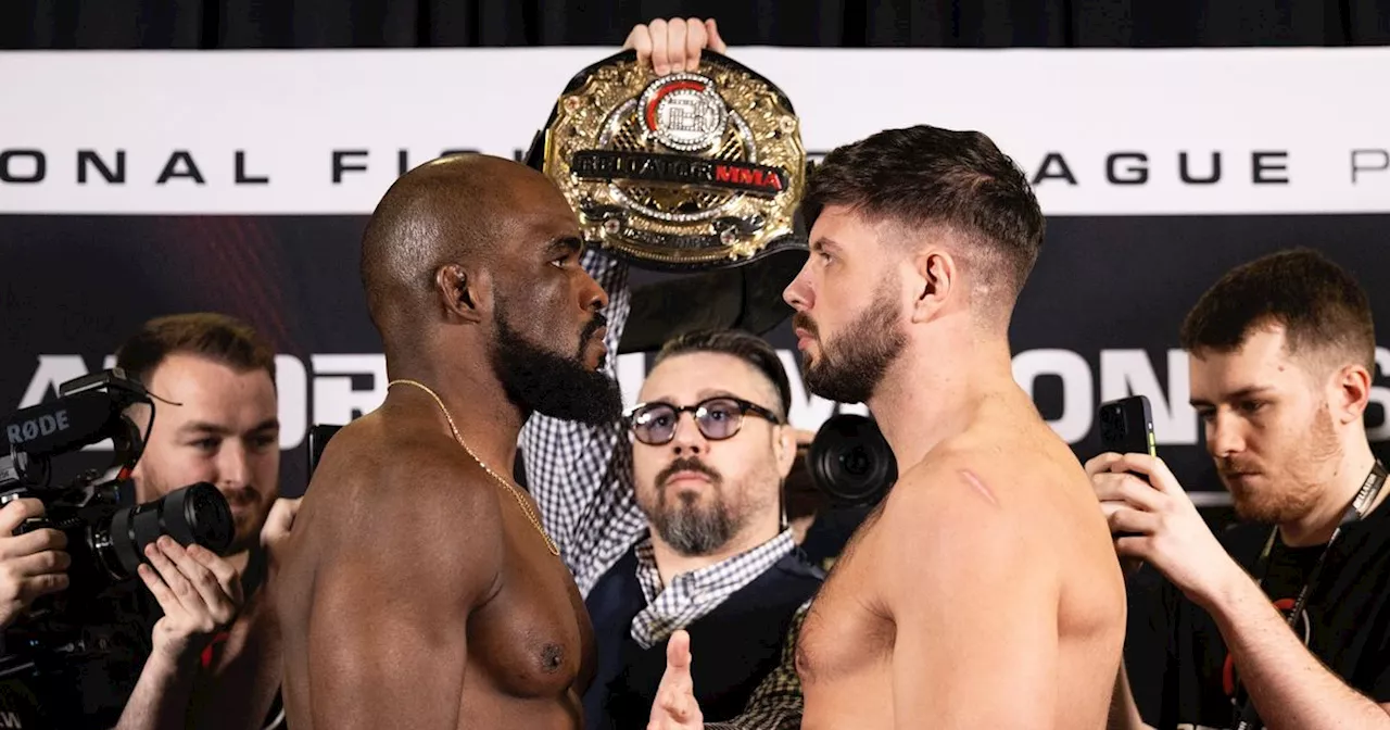 Bellator Belfast LIVE stream information, updates, results, fight card, betting odds and more