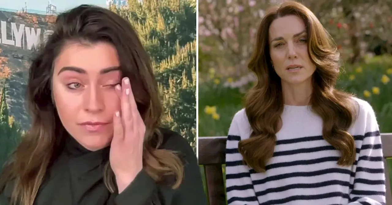 TalkTV star breaks down in tears over Kate Middleton cancer news live on air