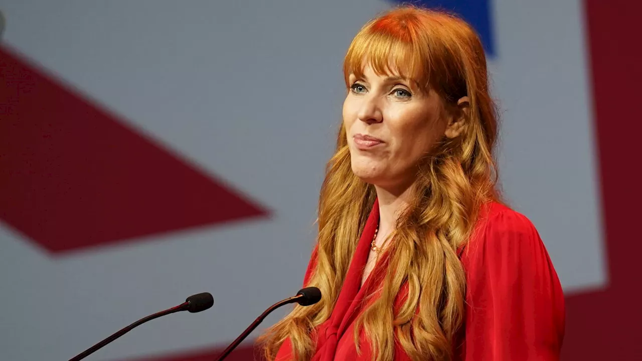 Angela Rayner says questions about tax affairs were 'manufactured' to 'smear her'