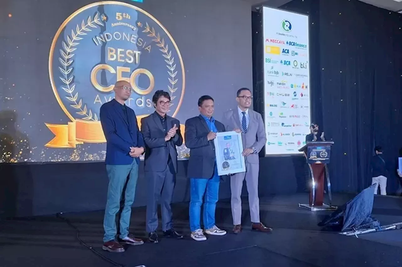 Bos BRI Insurance Budi Legowo Raih Penghargaan sebagai Indonesia Best 50 CEO 2024