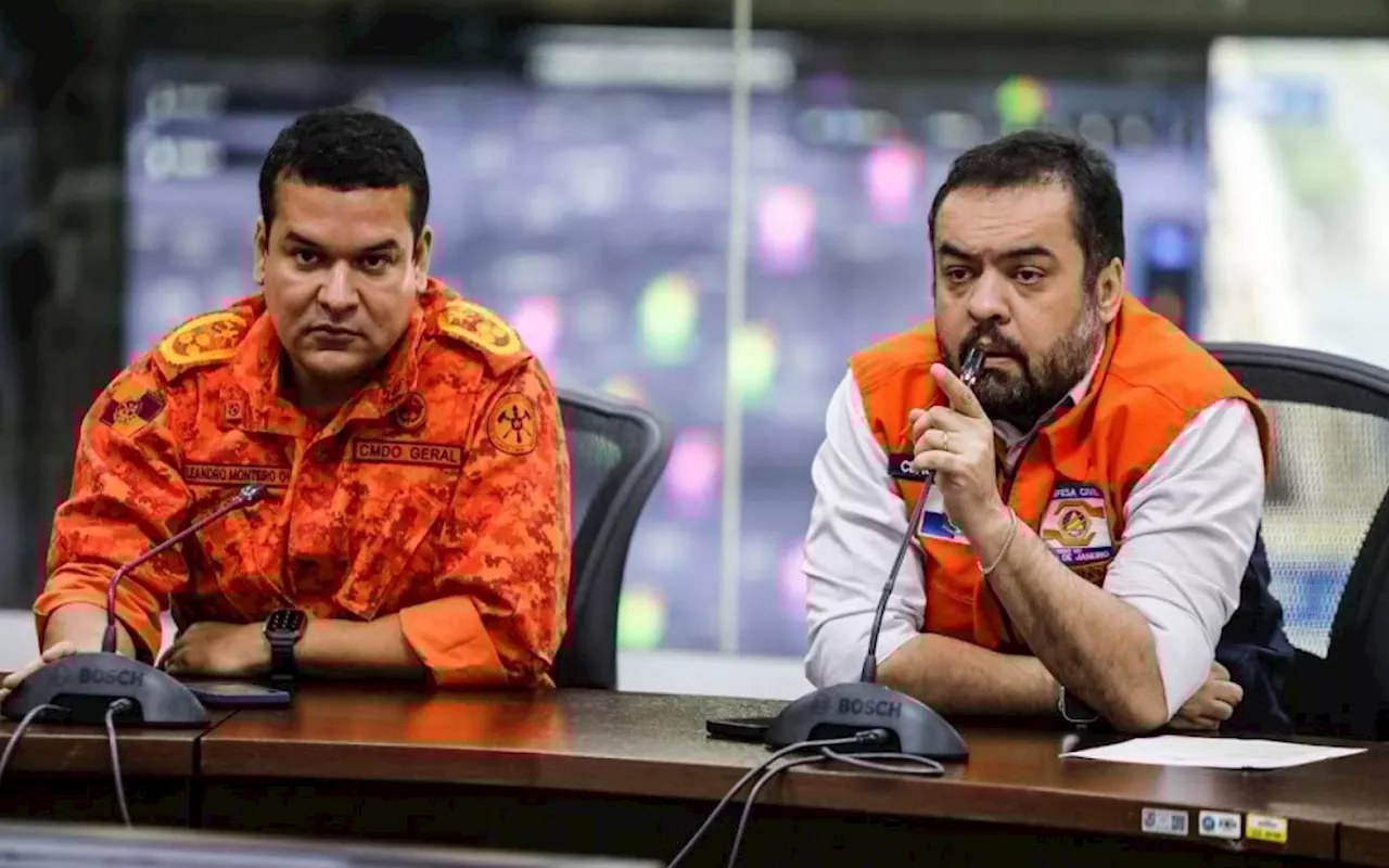 Castro alerta para impactos da chuva em Petrópolis: 'Problema muito sério'