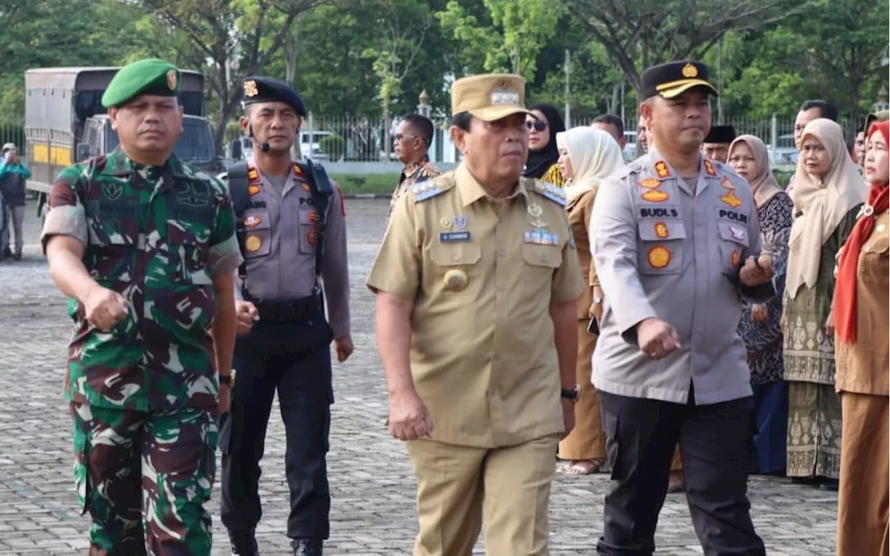 Forkopimda Rohul Tingkatkan Kewaspadaan Antisipasi Karhutla