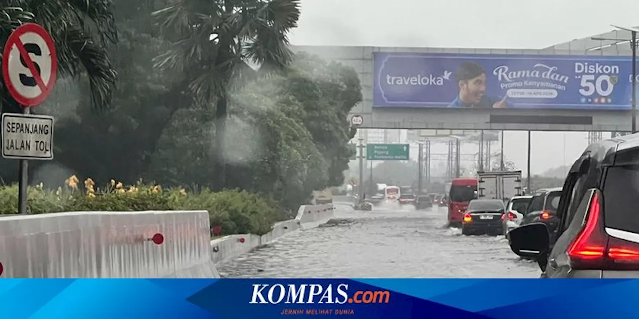 Ruas Tol Sedyatmo Tergenang, Penggguna Jalan Bisa Lewat Tol JORR II