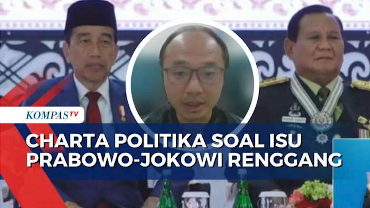 Analisis Charta Politika Soal Isu Hubungan Prabowo-Jokowi Renggang Pasca Pemilu