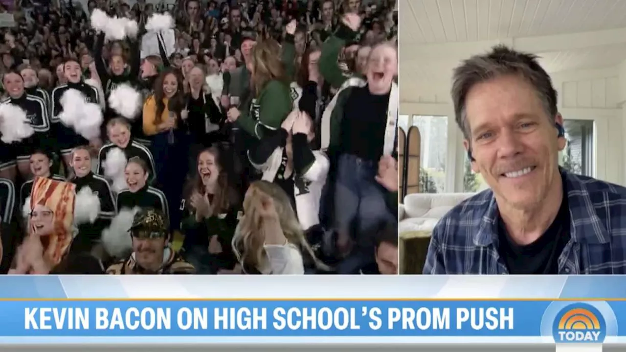 'Let's dance': Kevin Bacon accepts Payson High's prom invite as 'Footloose' turns 40