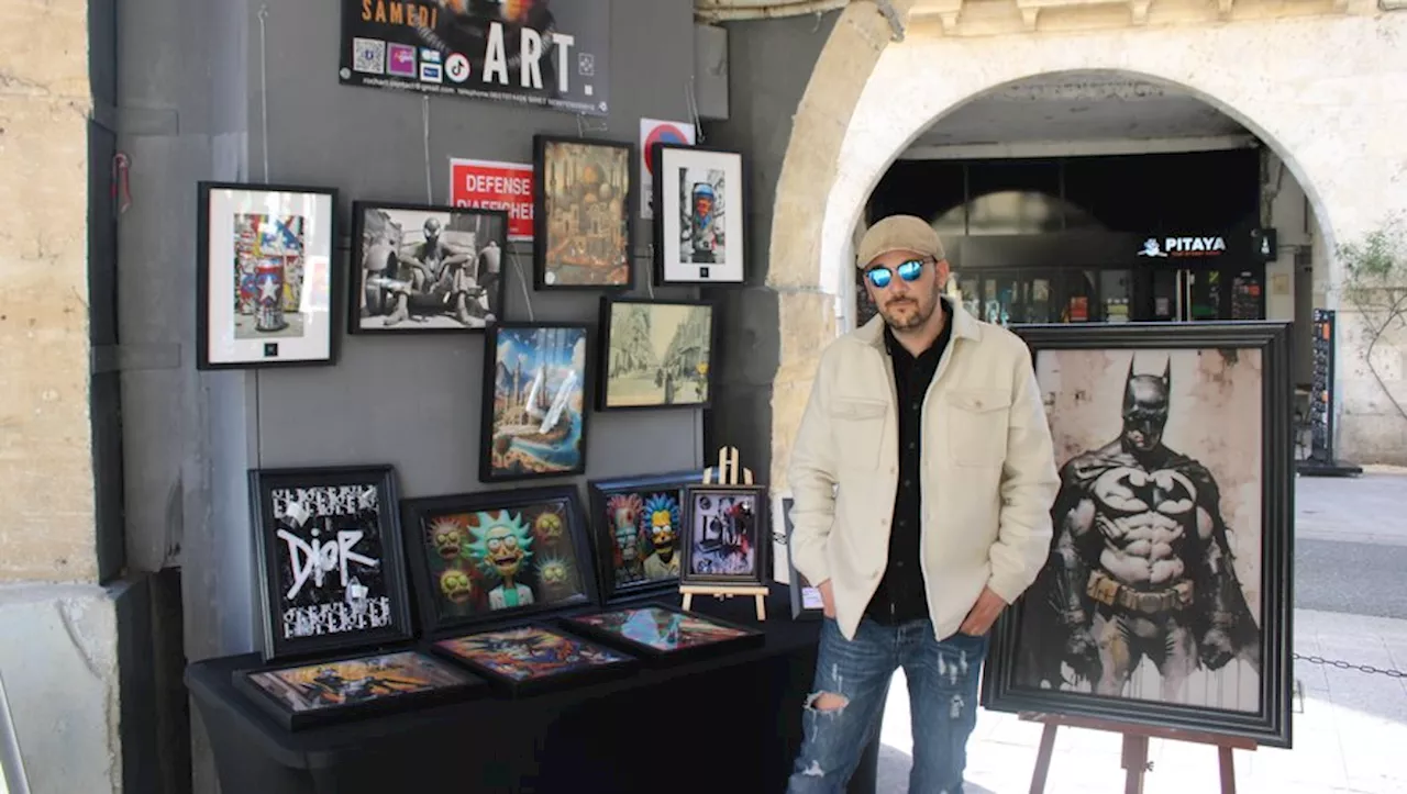 Sous les Cornières à Agen, Yohann Rochard a installé sa propre galerie d’art