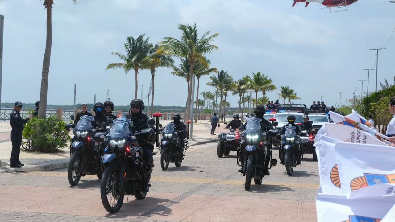 Ponen en marcha Operativo de Seguridad Vacacional de Semana Santa en Quintana Roo