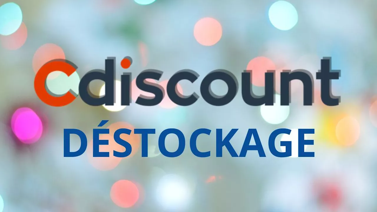 Déstockage Cdiscount : des centaines de produits liquidés sur le site français