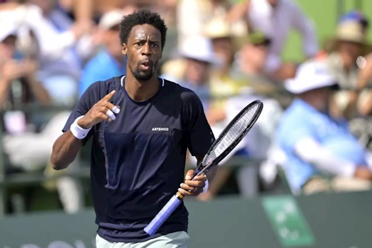 Gaël Monfils au deuxième tour du Masters 1000 de Miami