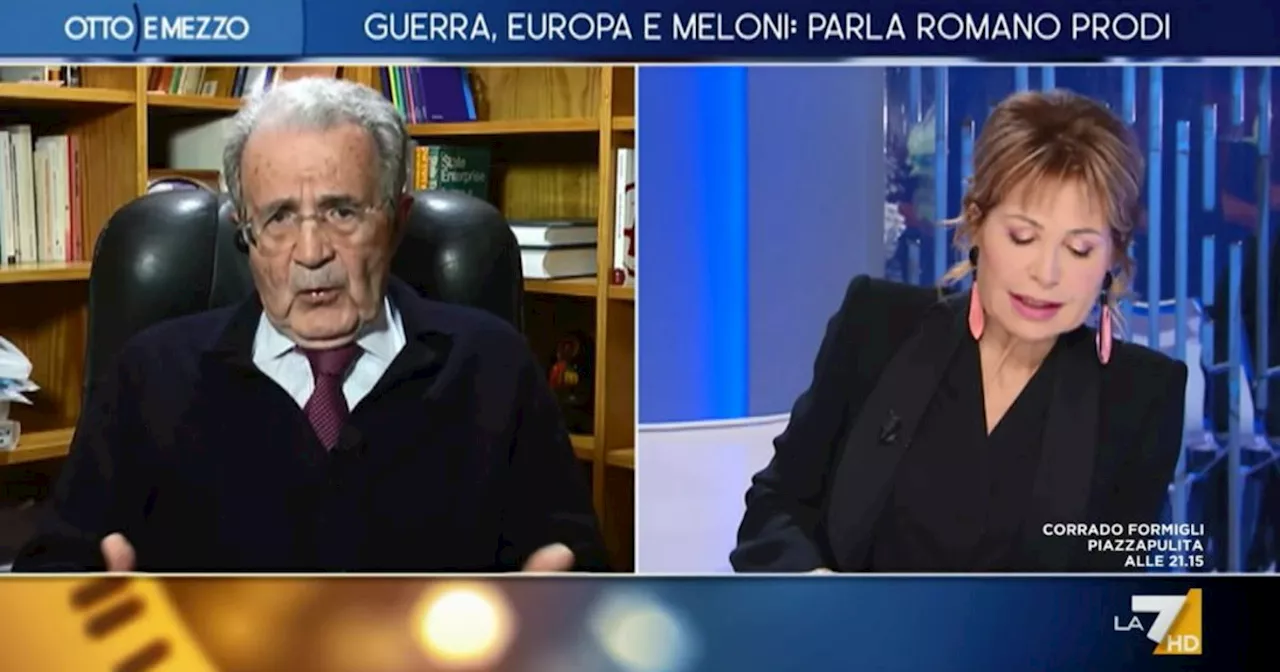 Otto e Mezzo, Prodi stronca Schlein: &#034;Un&#039;ingiuria contro la democrazia&#034;