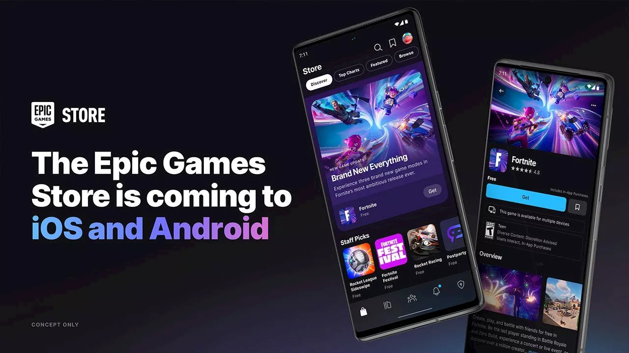 Epic Games Store Heading To Android And IOS Later This Year