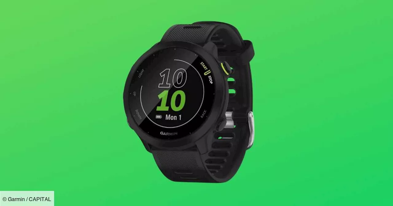 Cette montre connectée Garmin à 159,99 euros chez Amazon fait un tabac auprès des sportifs