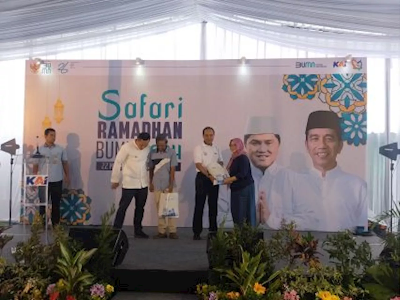 PT KAI Daop 2 Bandung Gelar Safari Ramadan BUMN 2024 di Tasikmalaya