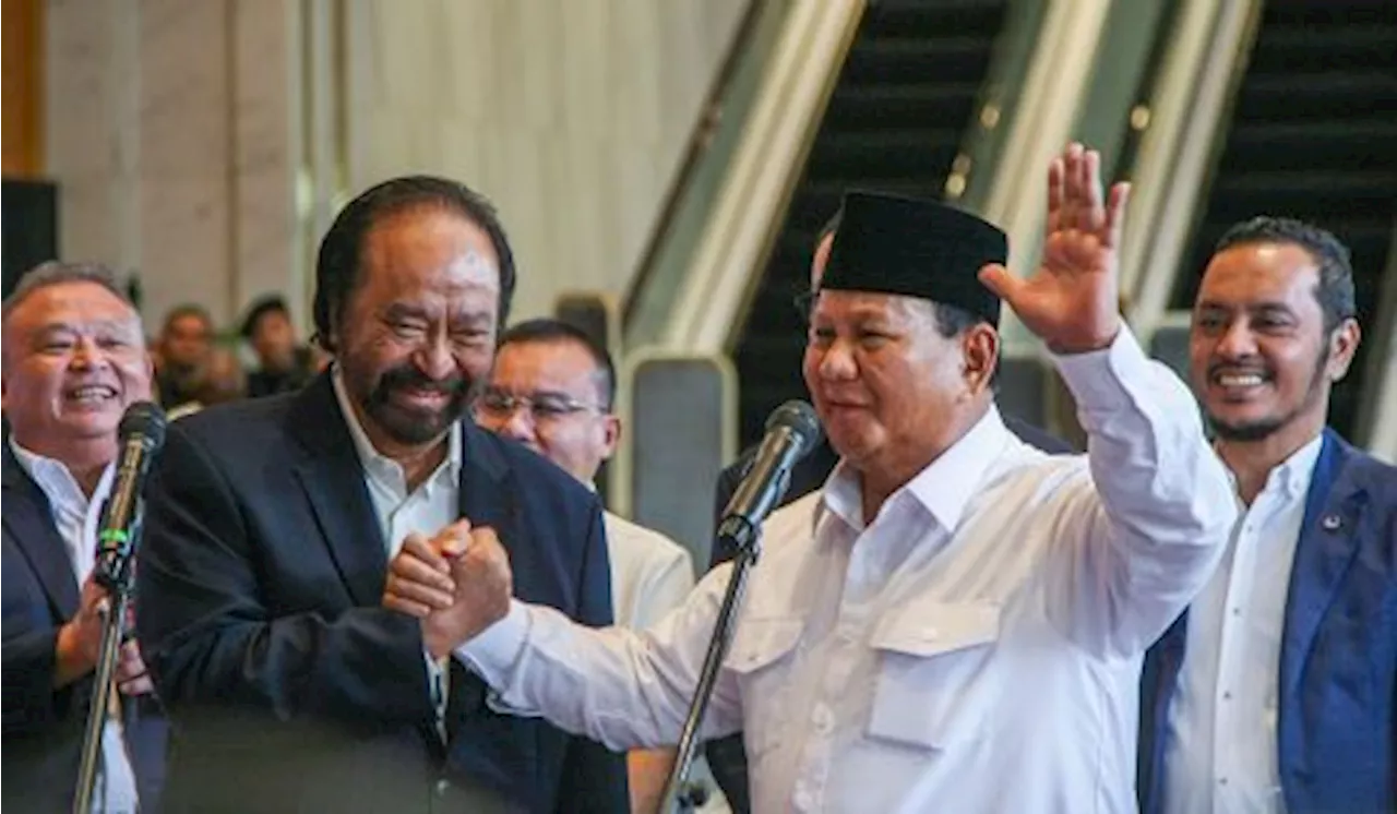 Sambut Hangat Prabowo Surya Paloh Beri Contoh yang Patut Ditiru