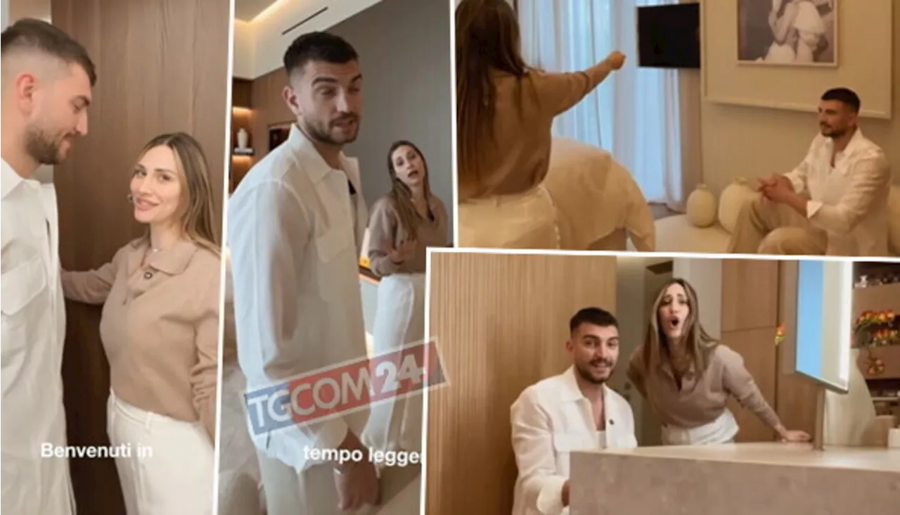 Beatrice Valli e Marco Fantini nella casa nuova, ecco l'home tour