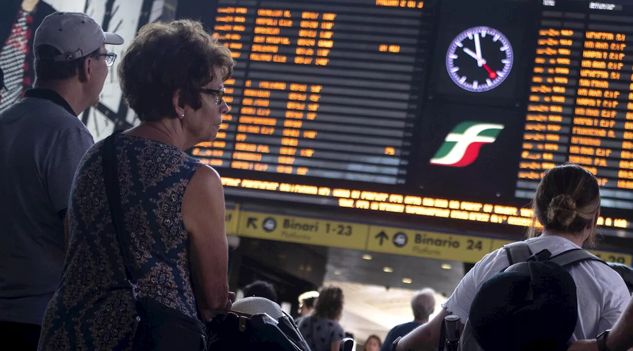 Sciopero treni 23-24 marzo, weekend difficile per chi viaggia: orari e fasce garantite