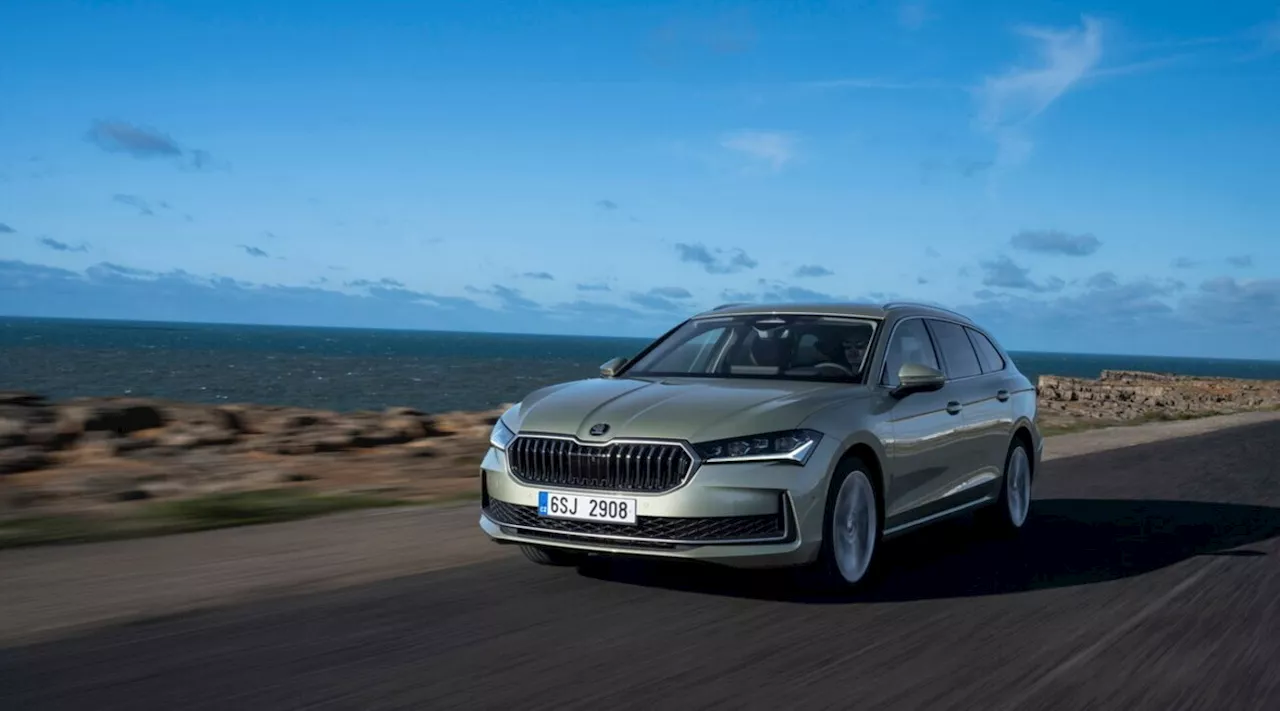 Skoda Superb Wagon 2024: la prova su strada della 150 CV benzina e diesel