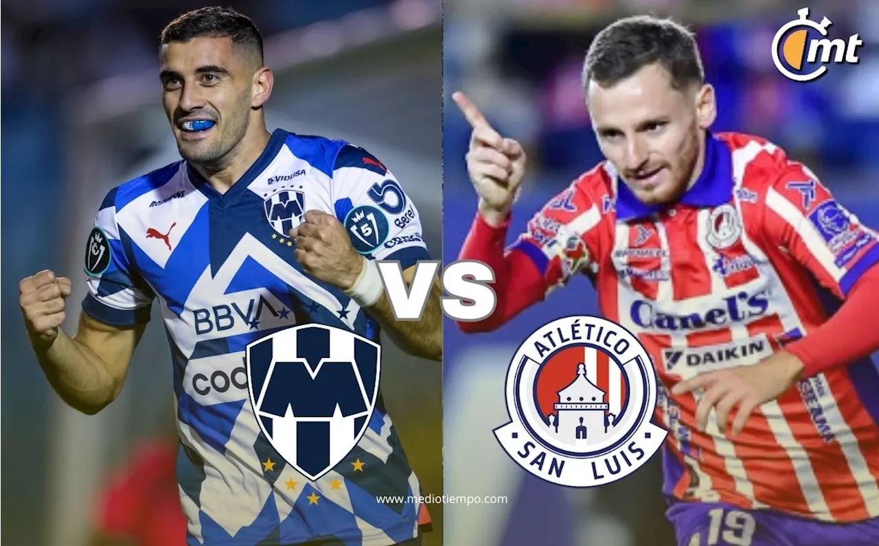 Dónde ver Monterrey vs San Luis: Horario y canal gratis del juego Amistoso de HOY