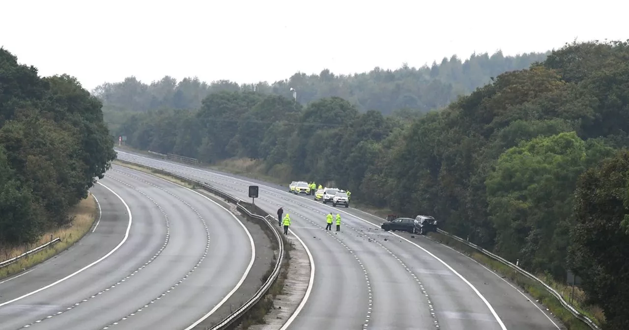 Driver accused of killing woman, 35, in horror M62 crash is named