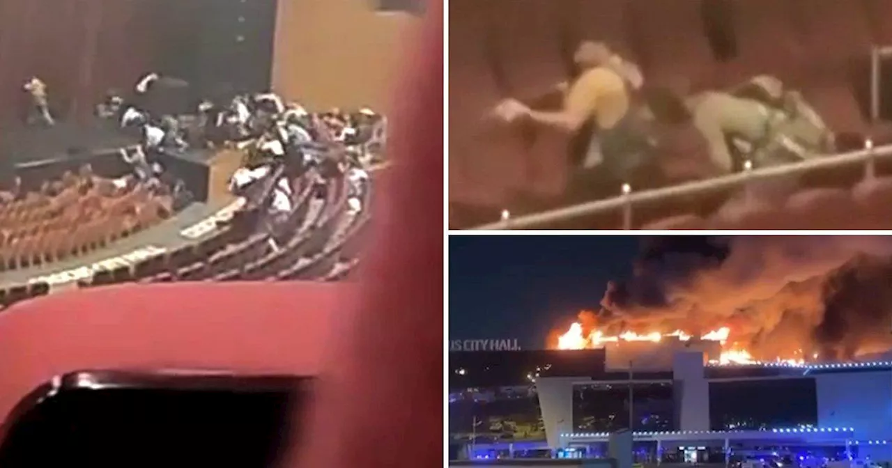 Masked gunmen blow up Moscow concert hall in major terror attack