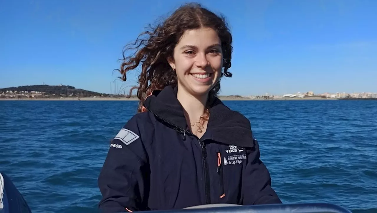 Agde : d'Athènes à Marseille, Chloé Marques accompagnera la flamme olympique sur le trois-mâts Belem