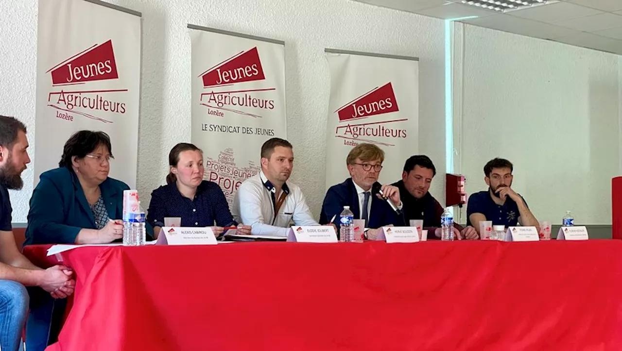 Marc Fesneau devant les Jeunes Agriculteurs de Lozère : 'Deux mesures dérogatoires pour les prairies sensibles