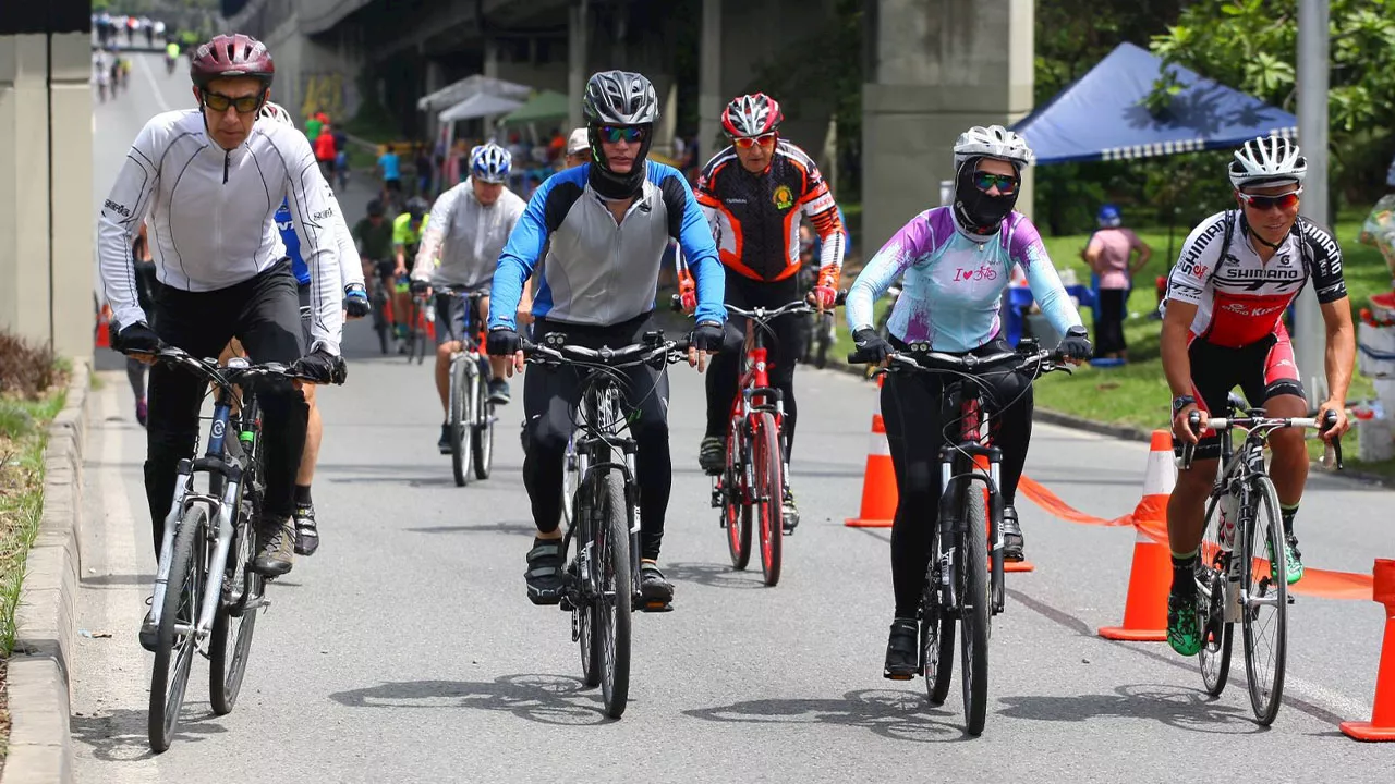 La ciclovías de Medellín estarán abiertas jueves y viernes santo por primera vez